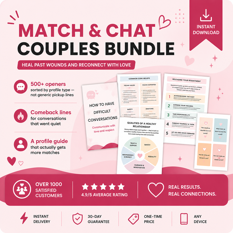 Match &amp; Chat Bundle